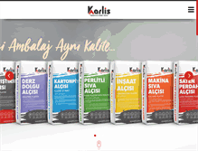 Tablet Screenshot of karlis.com.tr